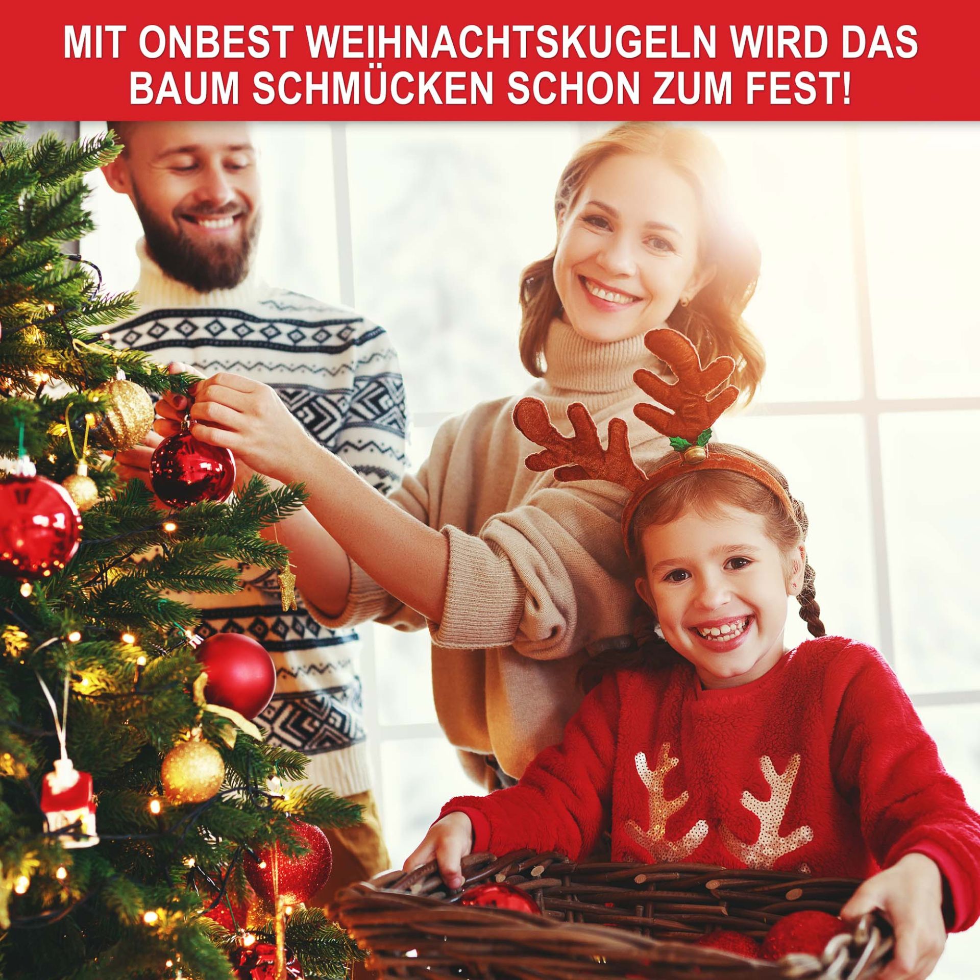 Weihnachtskugeln grün - Für drinnen und draußen, strapazierfähiger Kunststoff, sicher und unzerbrechlich
