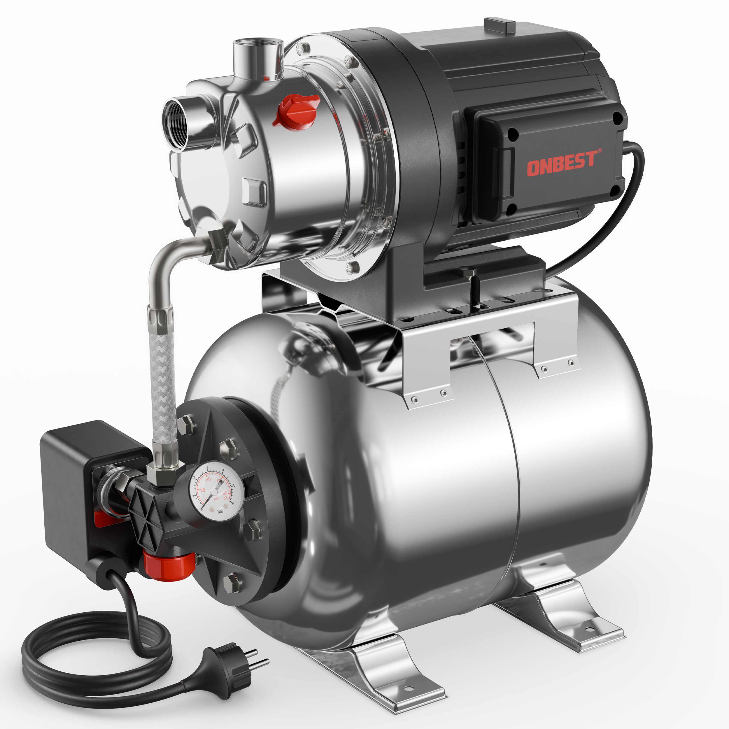 ONBEST Hauswasserwerk INOX
