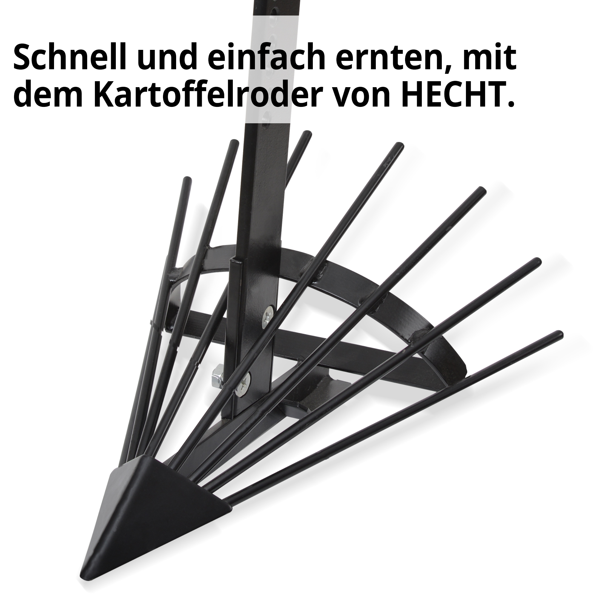 Kartoffelpflug; Schnell und einfach ernten