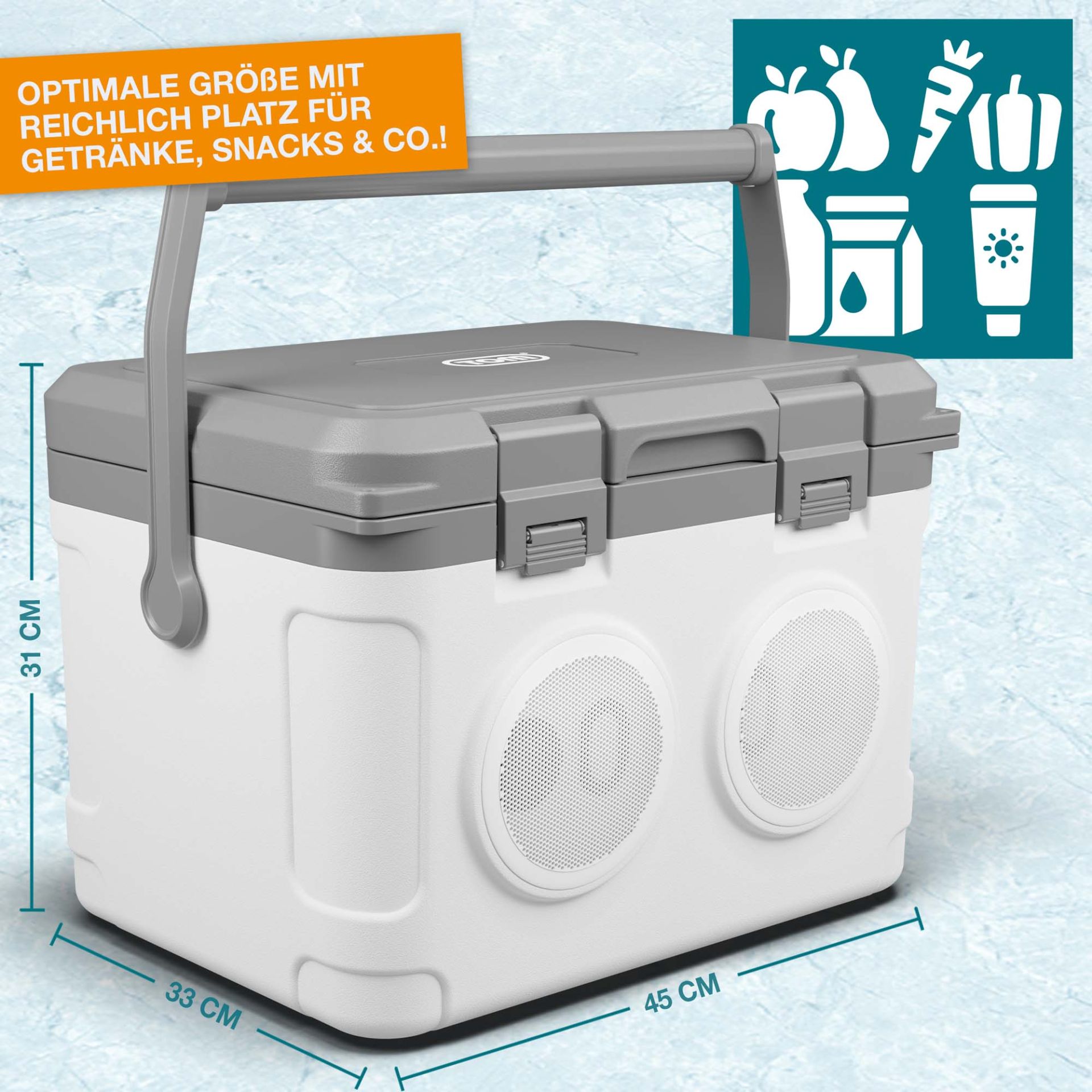 TOM Musikkühlbox CB-210; 33 x 45 x 31 Zentimeter