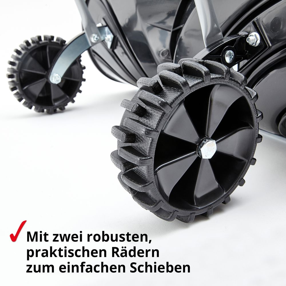 HECHT Schneeschieber 661 GT Schneeschieber mit robusten Rädern