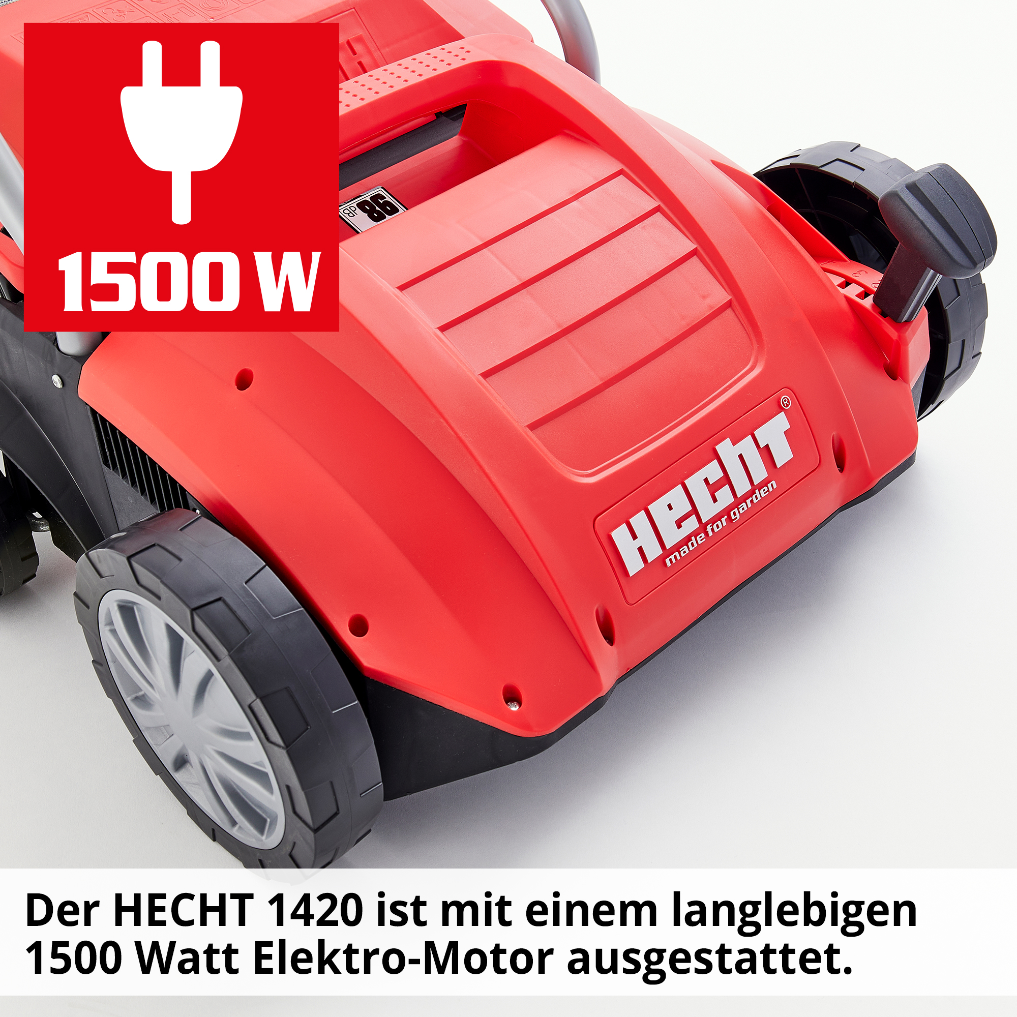 Vertikutierer; 1500 Watt Elektromotor