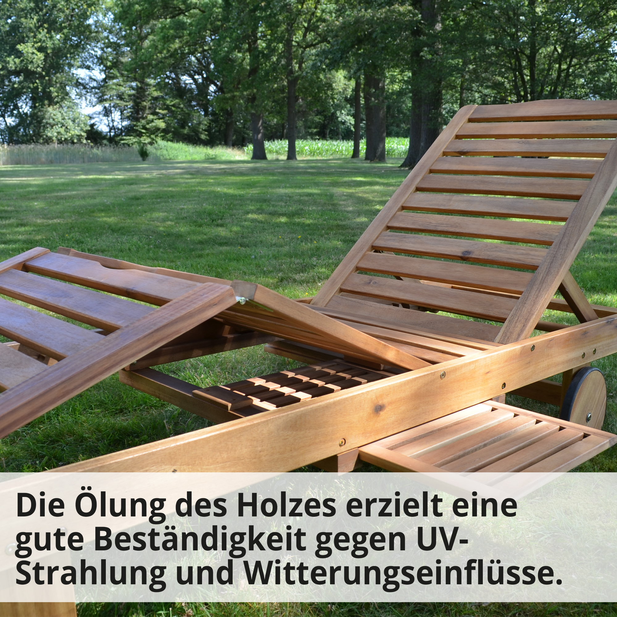 HECHT Sonnenliege »Resort A« Wetterfester und UV-Sicherer Liegestuhl