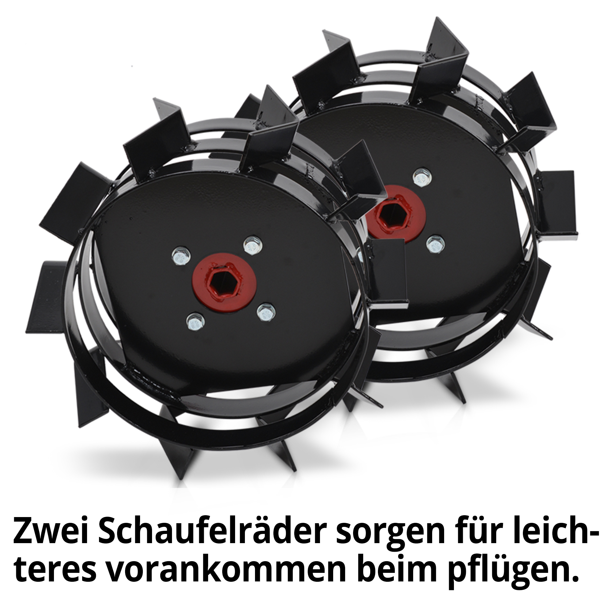 Schaufelräder 2 Stück für Bodenhacke