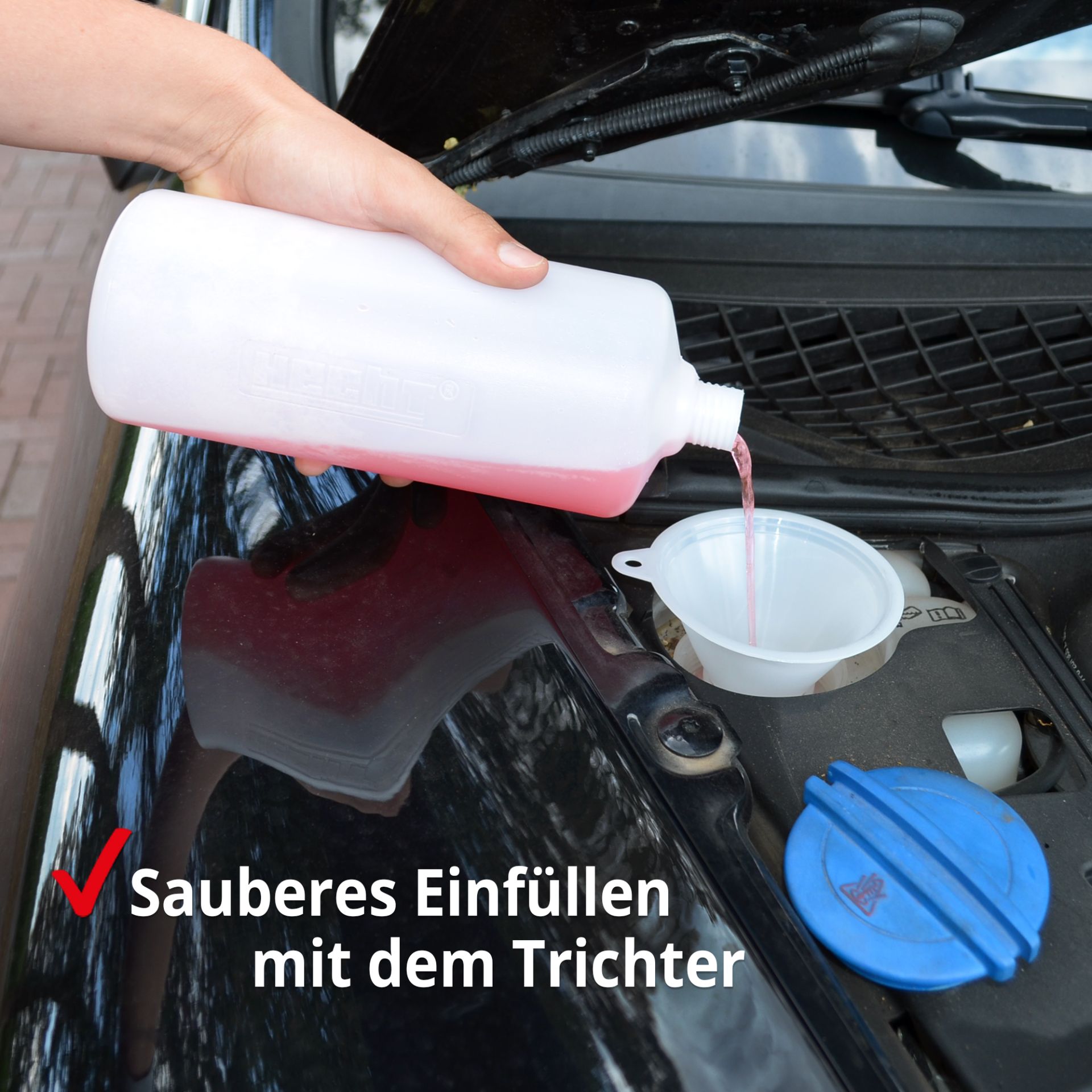 HECHT Profi Absaug Set »Ölpumpe« zum sauberem Einfüllen 
