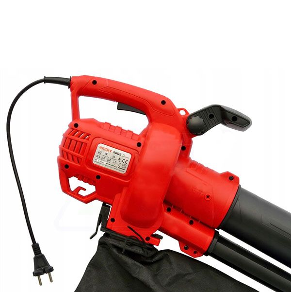 Hecht Elektro-Laubbläser 3003 mit 3300 Watt und 45 Liter Fangkorb 
