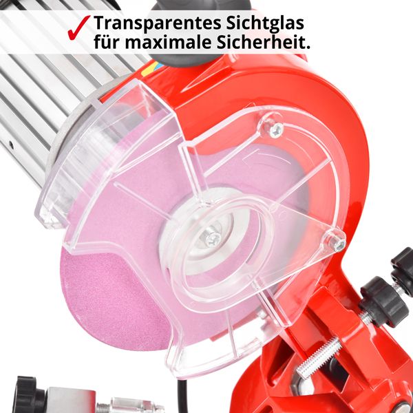 HECHT Kettenschärfgerät 9230 Kettenschärfgerät  mit transparentem Sichtglas