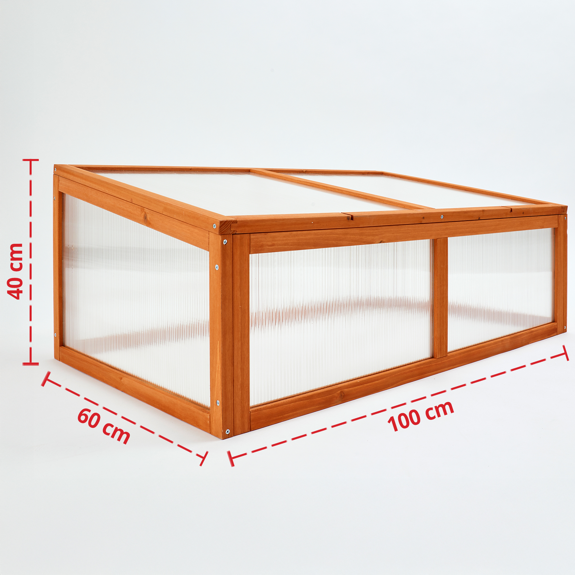 HECHT Holzrahmen Frühbeet Herba für sicheres Wachstum im Garten