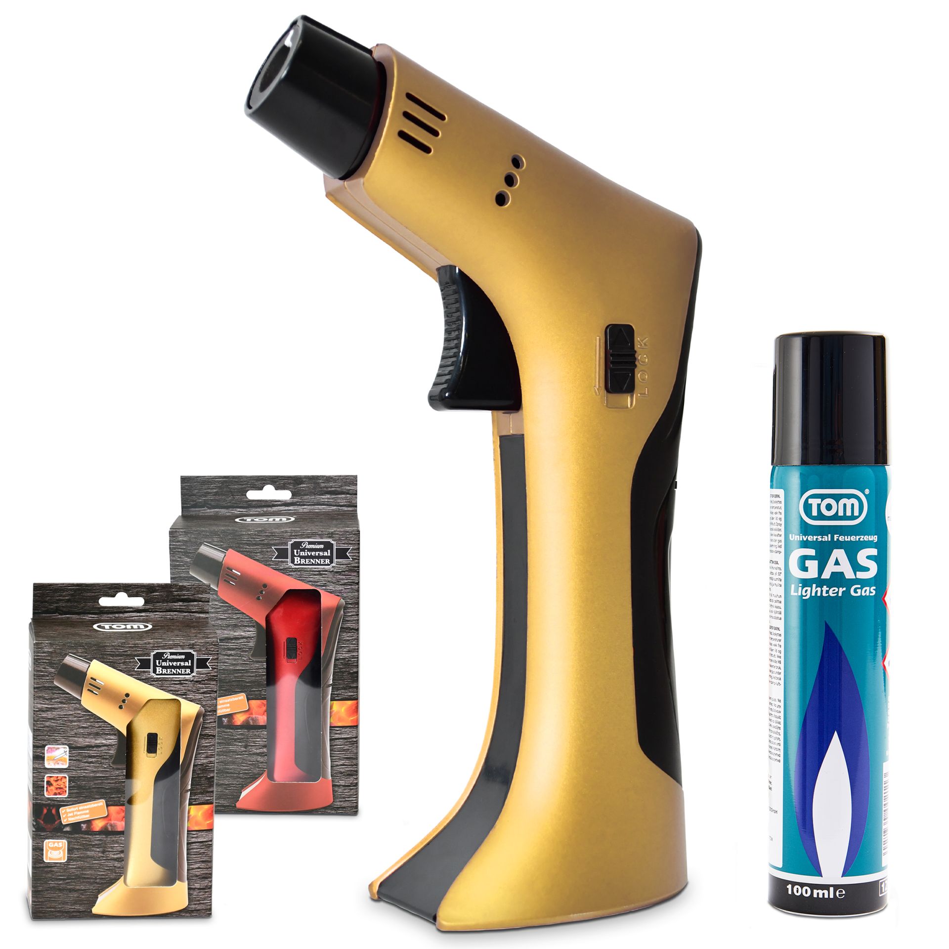 TOM Jetbrenner GB-500; Integrierte Kindersicherung