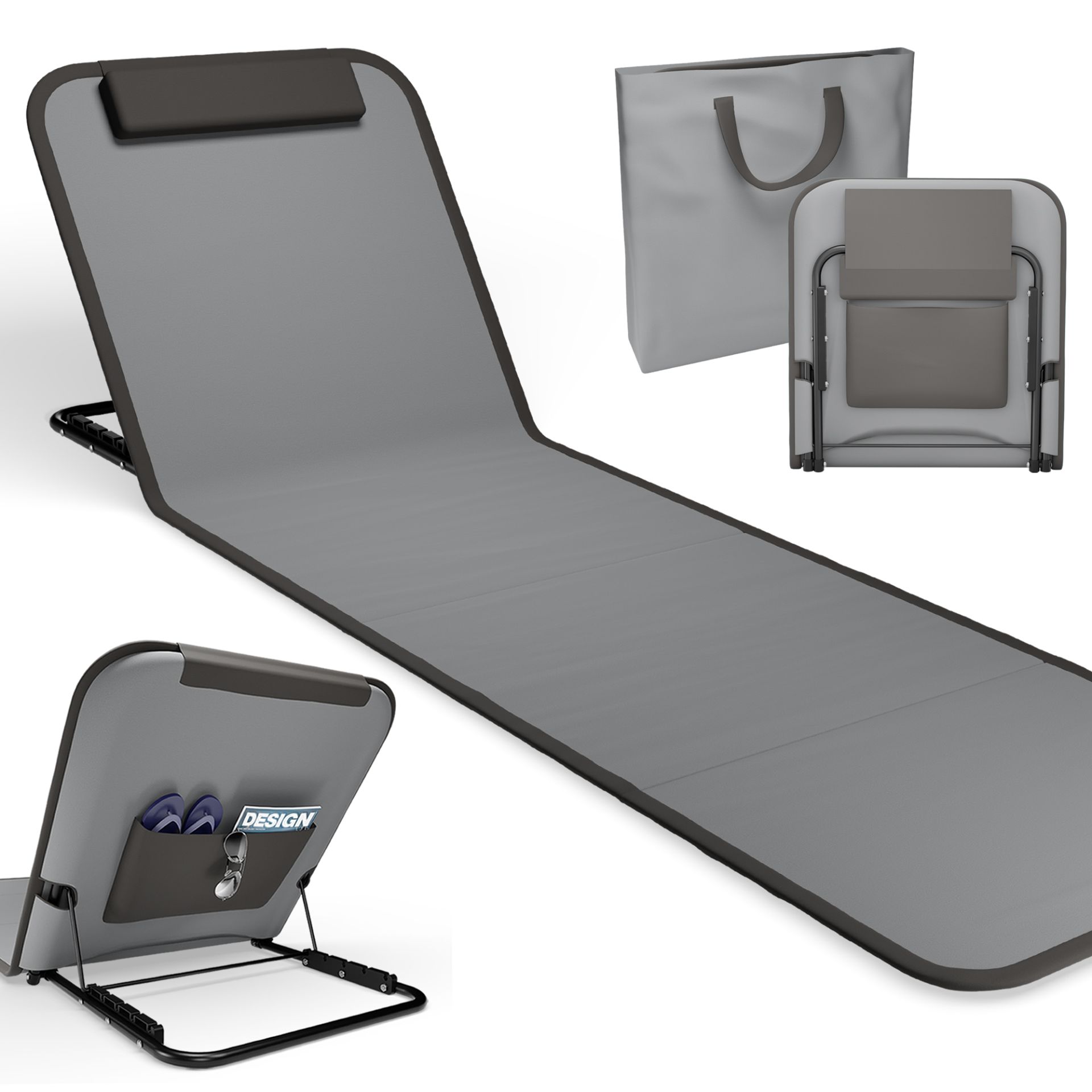 ONBEST, Strandliege gelb, Artikelnummer 44450