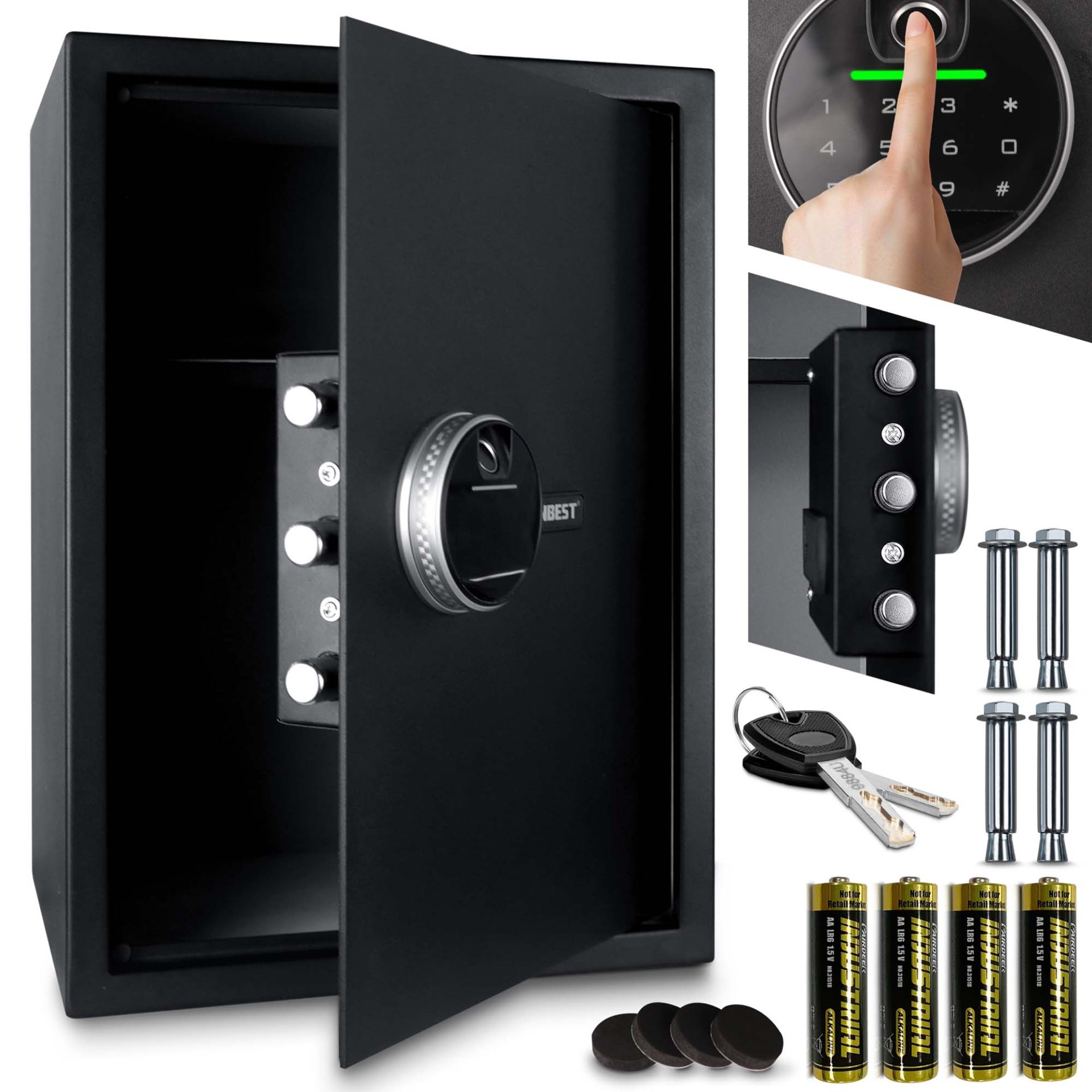 ONBEST, Möbeltresor XL, Artikelnummer 44219 ONBEST, Möbeltresor XL, Artikelnummer 44219