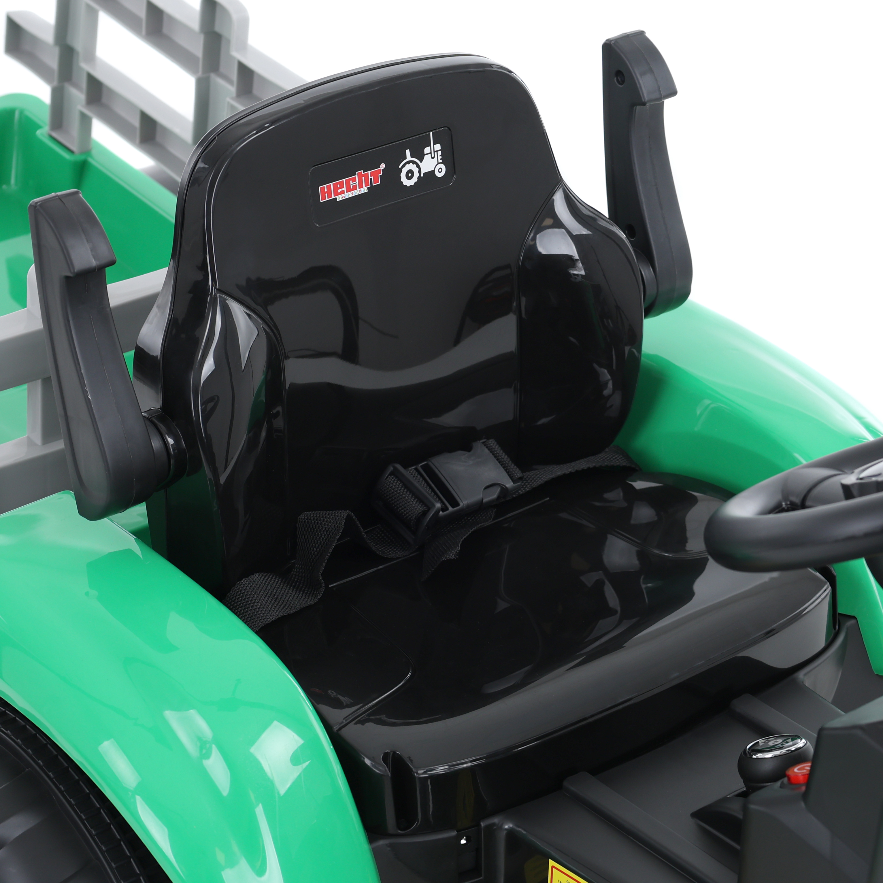 Kinderfahrzeug Traktor HECHT 50825 GREEN mit realistischen Effekten