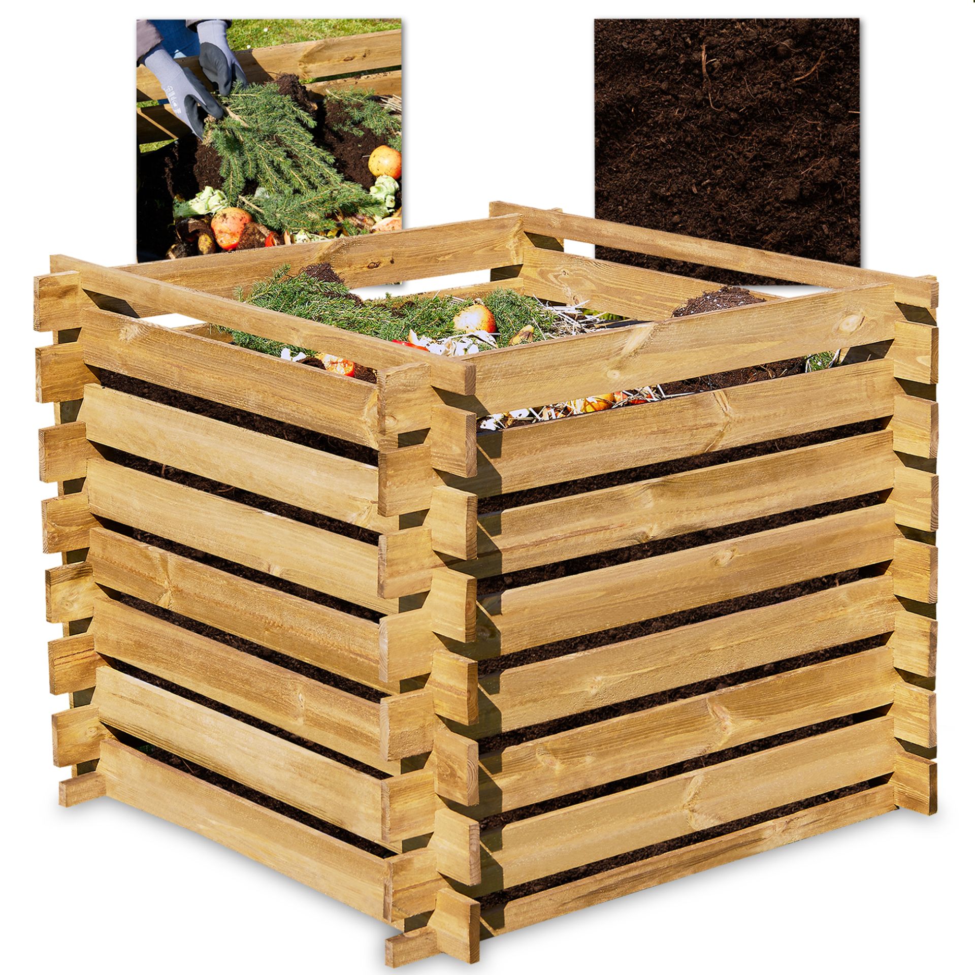 Komposter Holz - Vielseitige Anwendung
