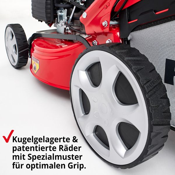 HECHT Benzin-Rasenmäher »548 SWE« Benzin-Rasenmäher mit robusten Rädern HECHT Benzin-Rasenmäher »548 SWE« Benzin-Rasenmäher mit robusten Rädern