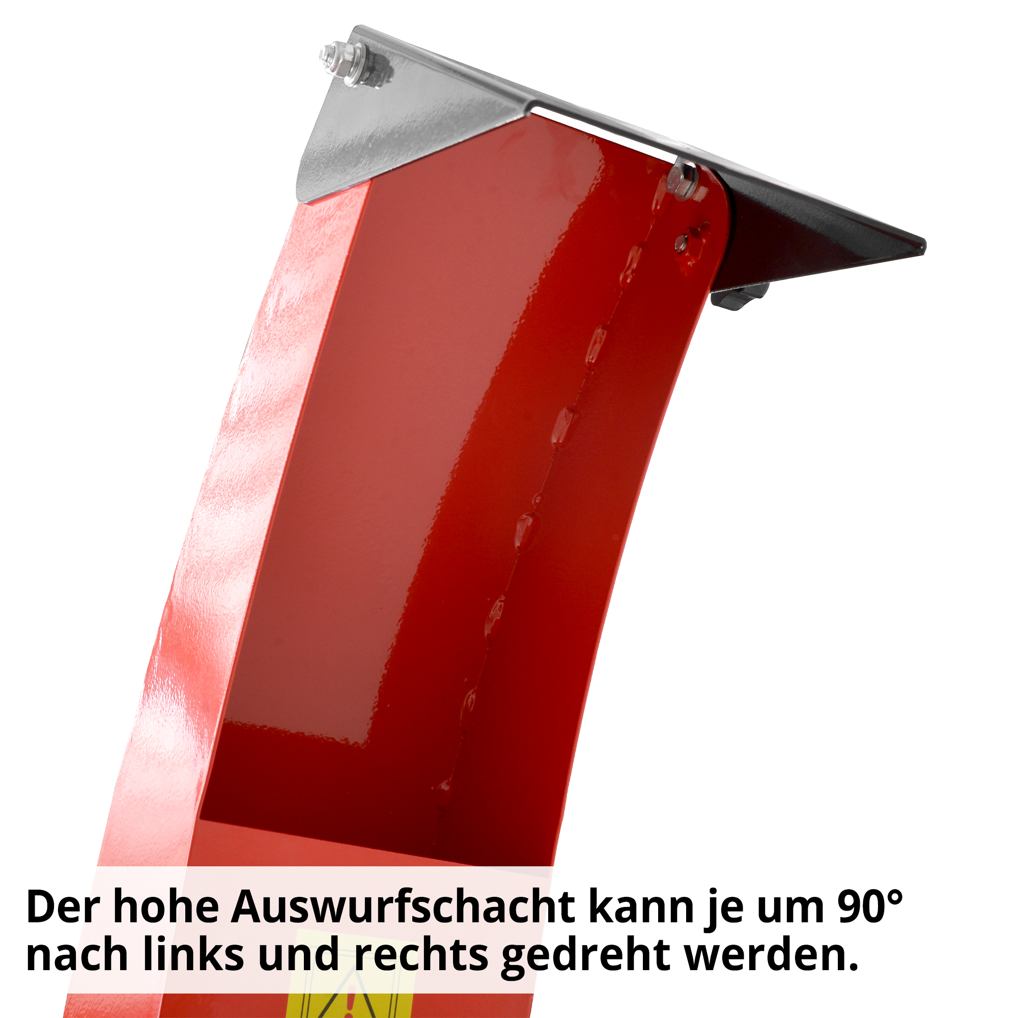 HECHT Benzin Gartenhäcksler 6642 Benzin Gartenhäcksler mit hohem Auswurfsschacht 