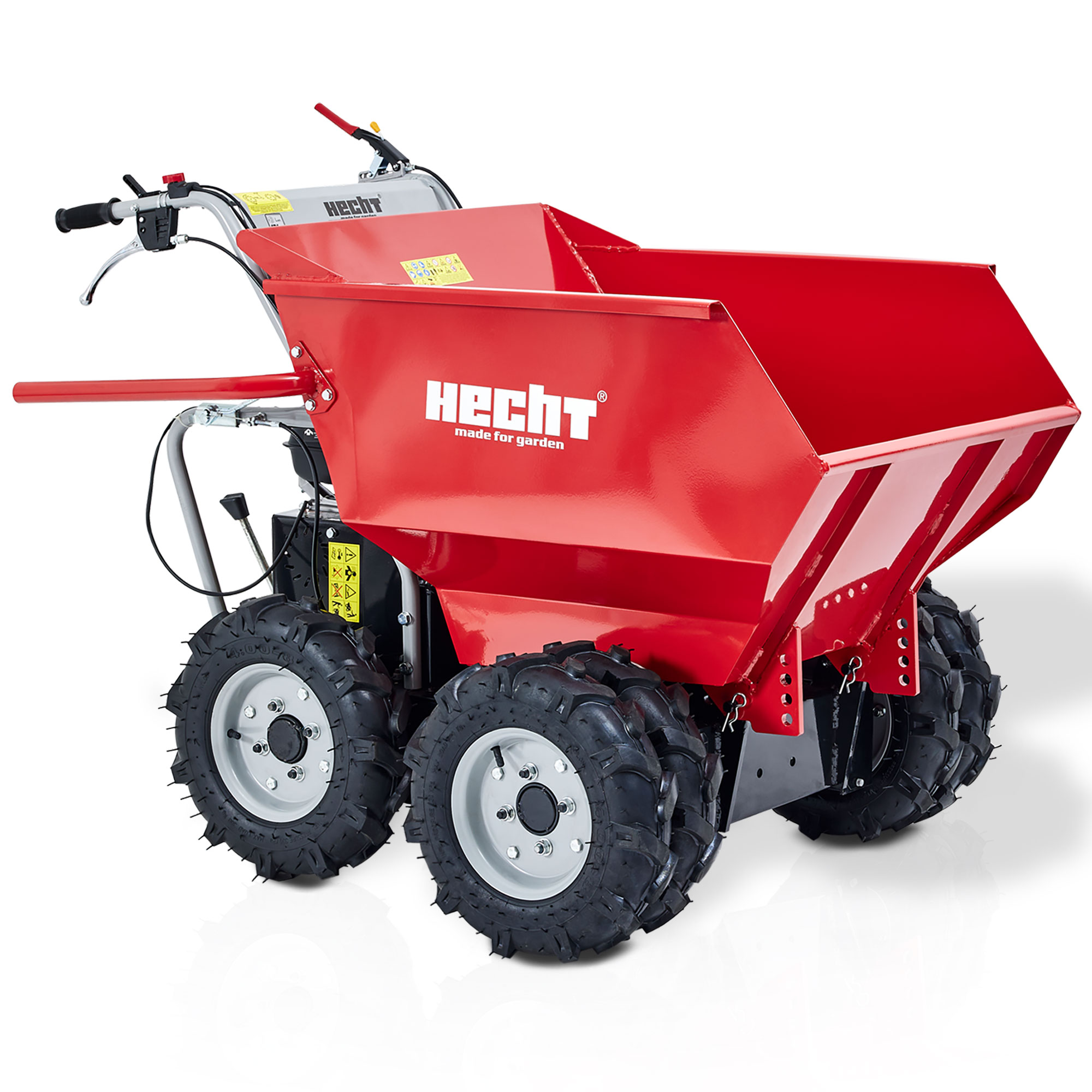 2734-titelbild_1 Hecht Motorschubkarre 2650 mit Allradantrieb und bis 500 Kg Traggewicht