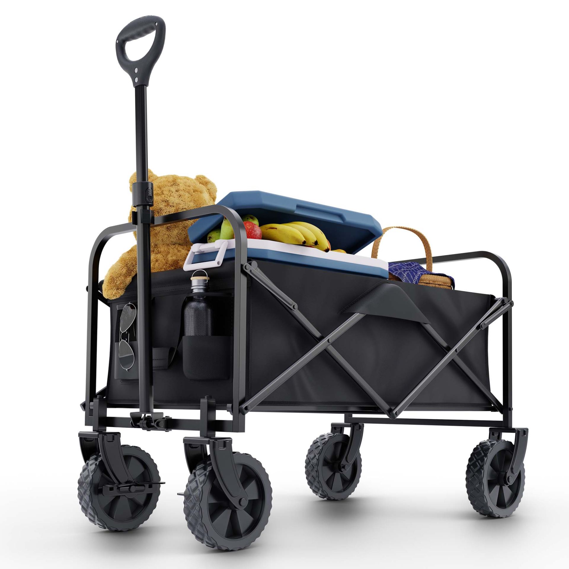 ONBEST, Bollerwagen schwarz, Artikelnummer 44391 