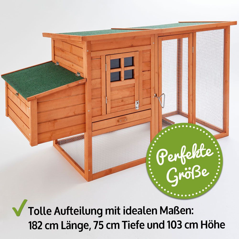 zooprinz Hühnervoliere Modell XXL Masse  perfekte Größe