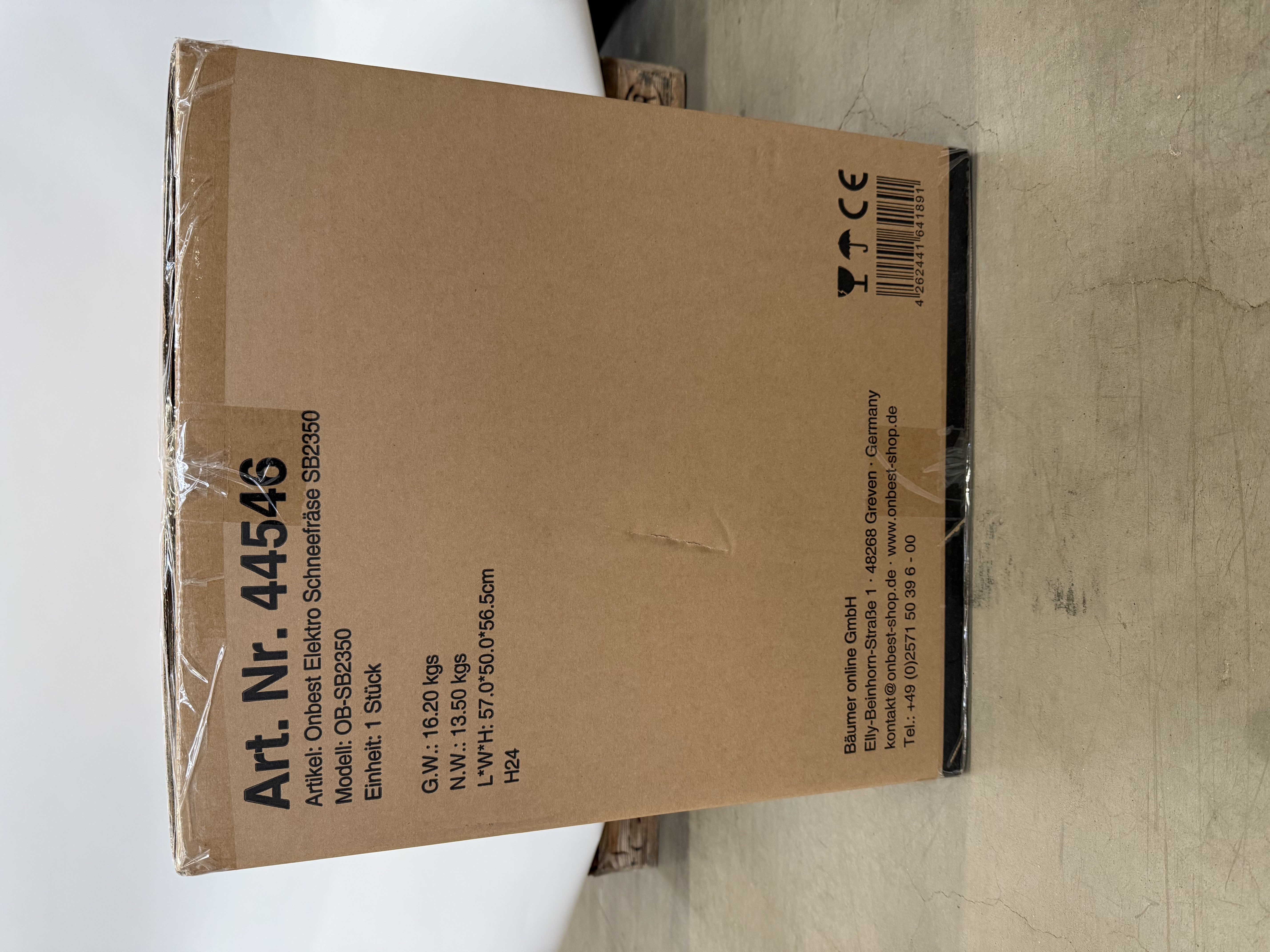 Versandkarton 44546 Seite