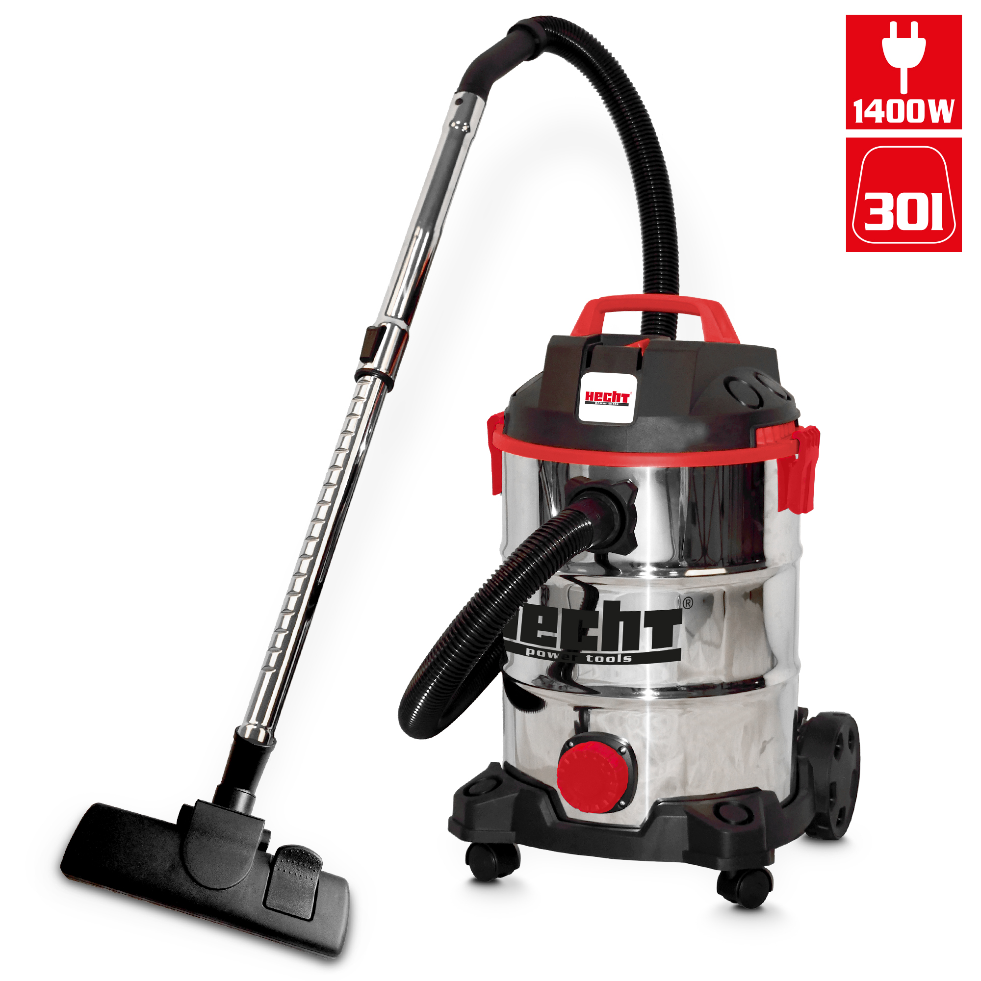 HECHT 8330 Industriesauger mit vielen Vorteilen HECHT 8330 Industriesauger mit vielen Vorteilen