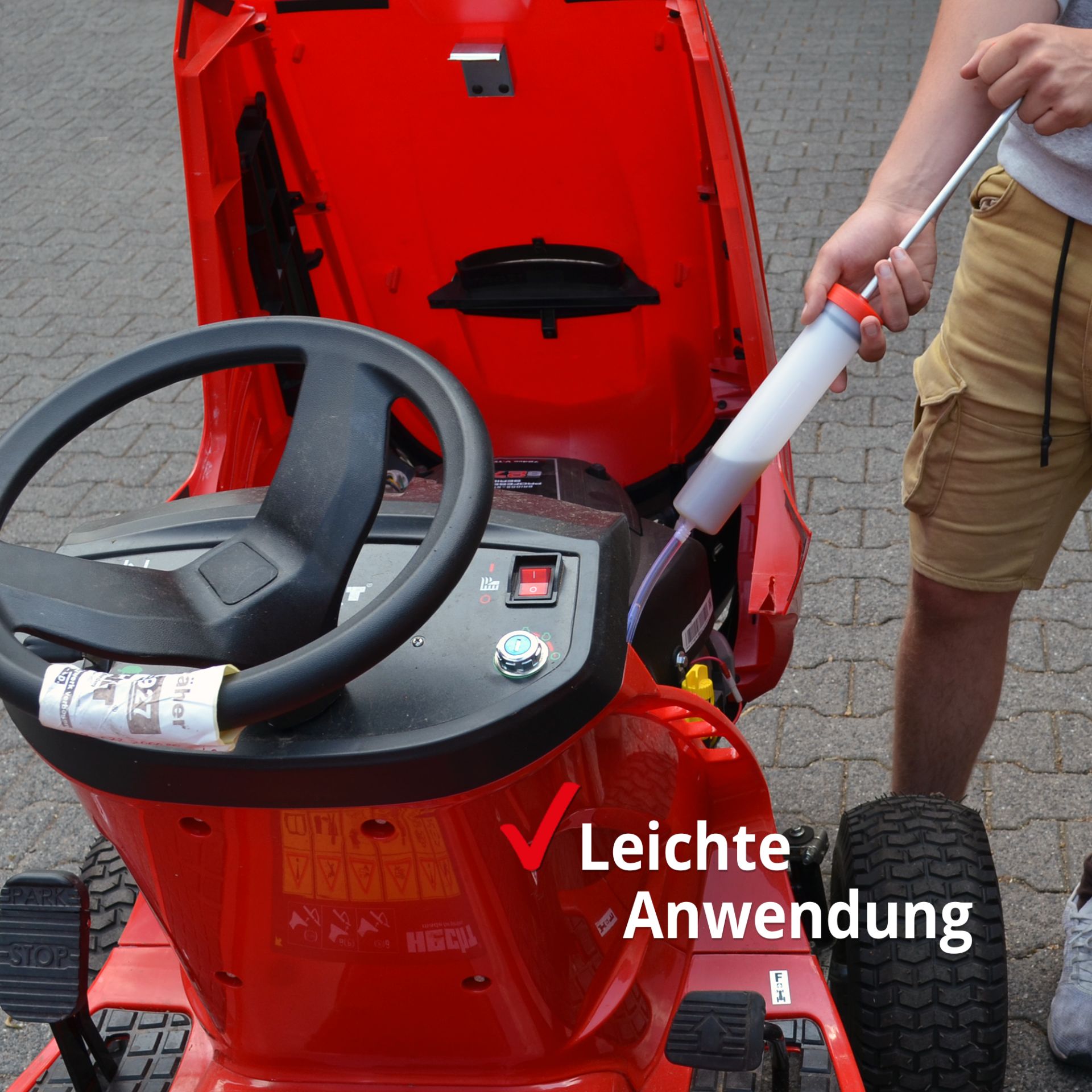 HECHT Profi Absaug Set »Ölpumpe« leicht Anwendbar 